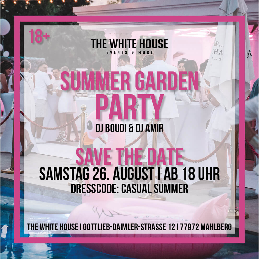 SUMMER GARDEN PARTY